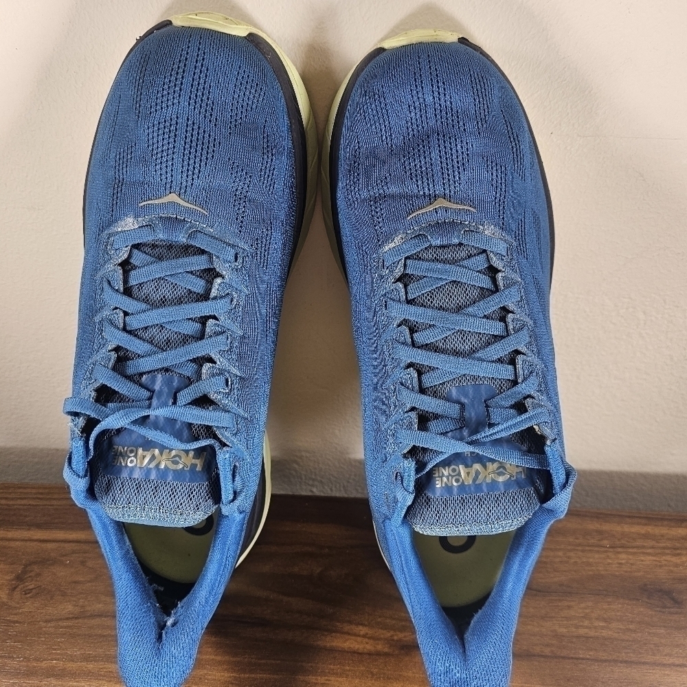 Hoka One One Mach 4 Running Shoes Men's Size 11.5 Dit have a little tear inside - Picture 7 of 9